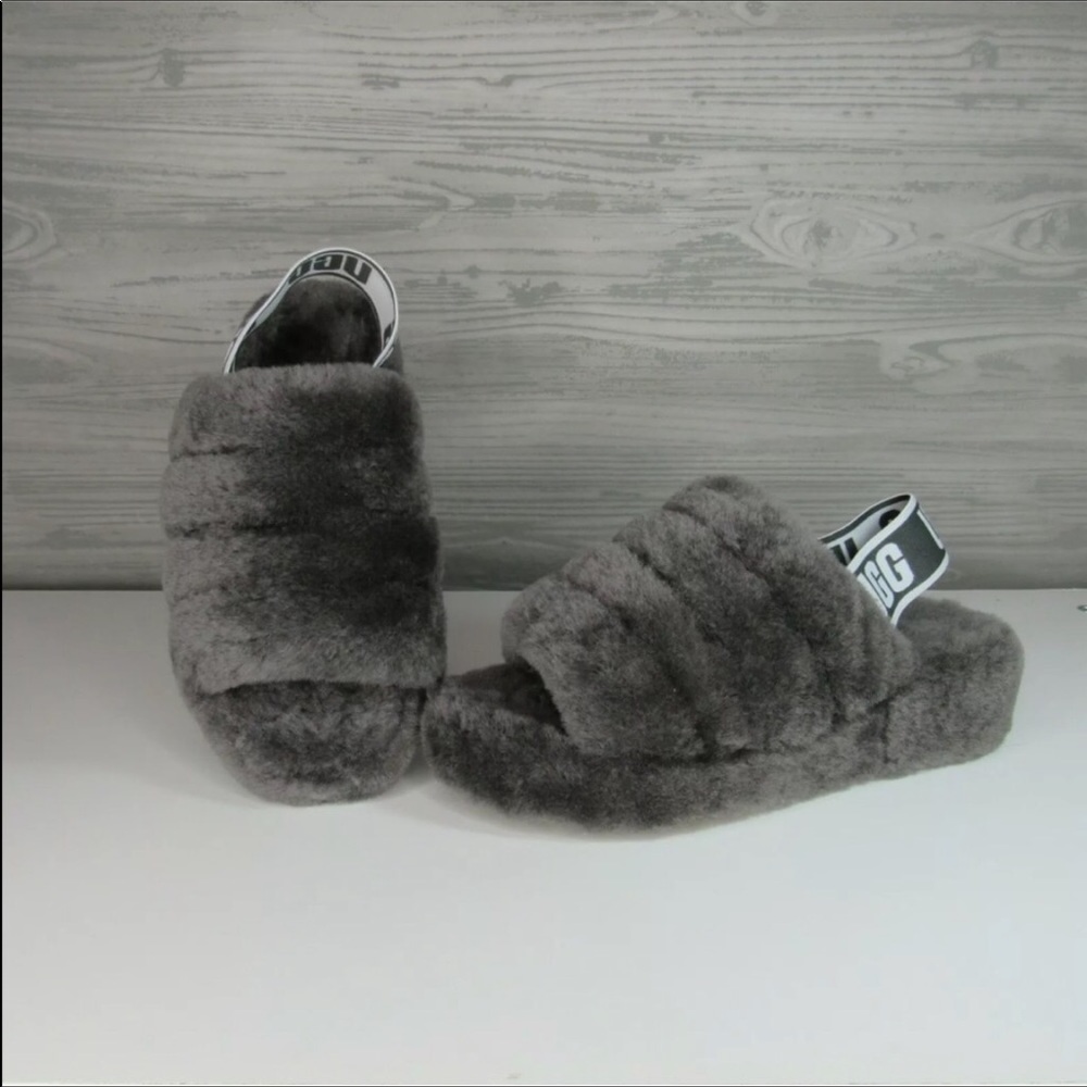 Fluff yeah ugg slides - Picture 6 of 7